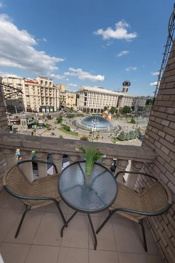 View On Maidan And Kreschatyk Kyiv Apartment